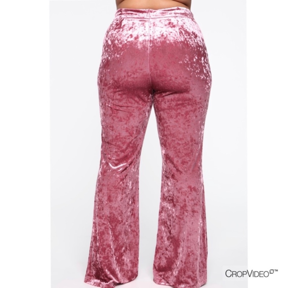 Mauve Flare Pant